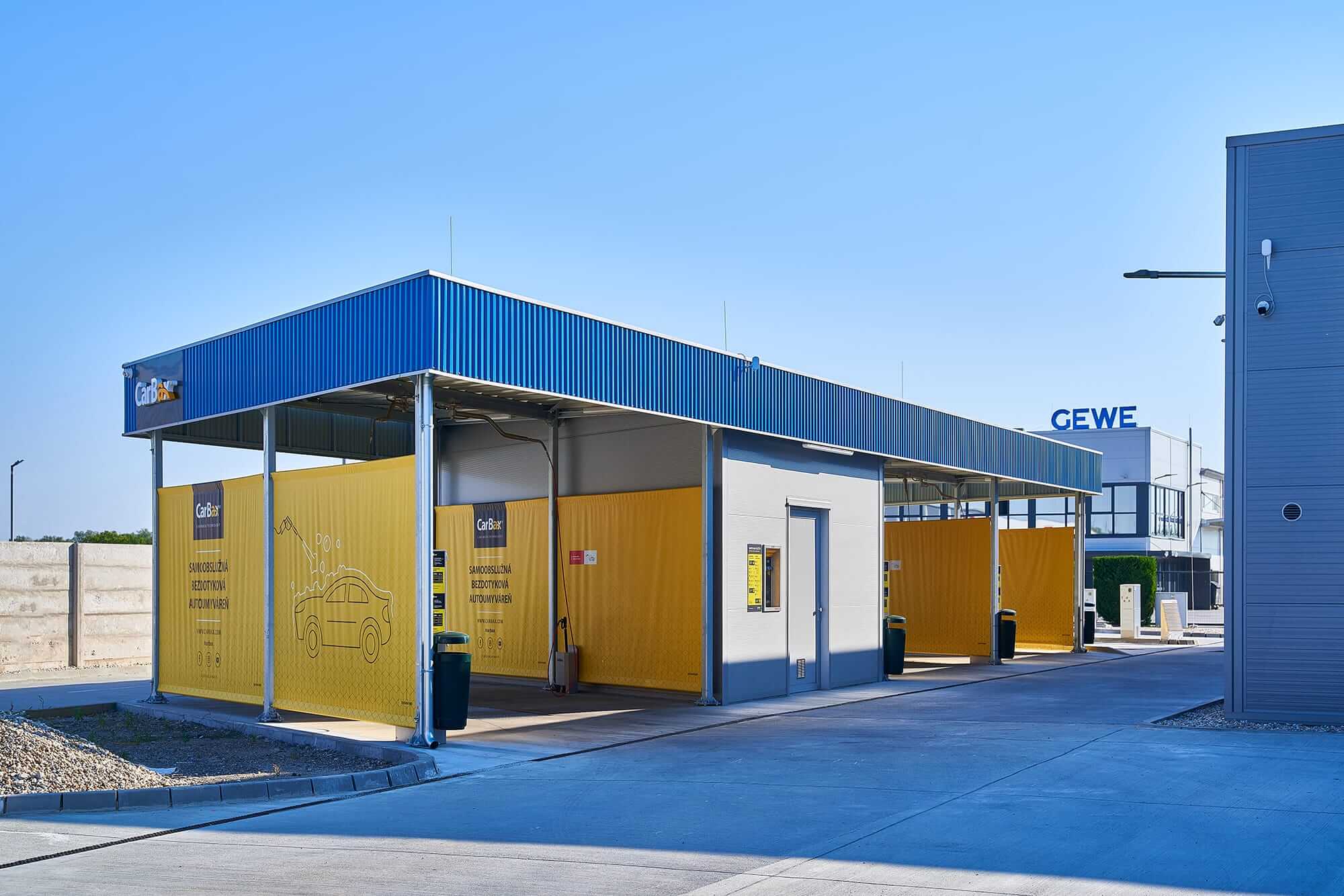 Nová inštalácia samoobslužnej autoumyvárky CarBax v Galante