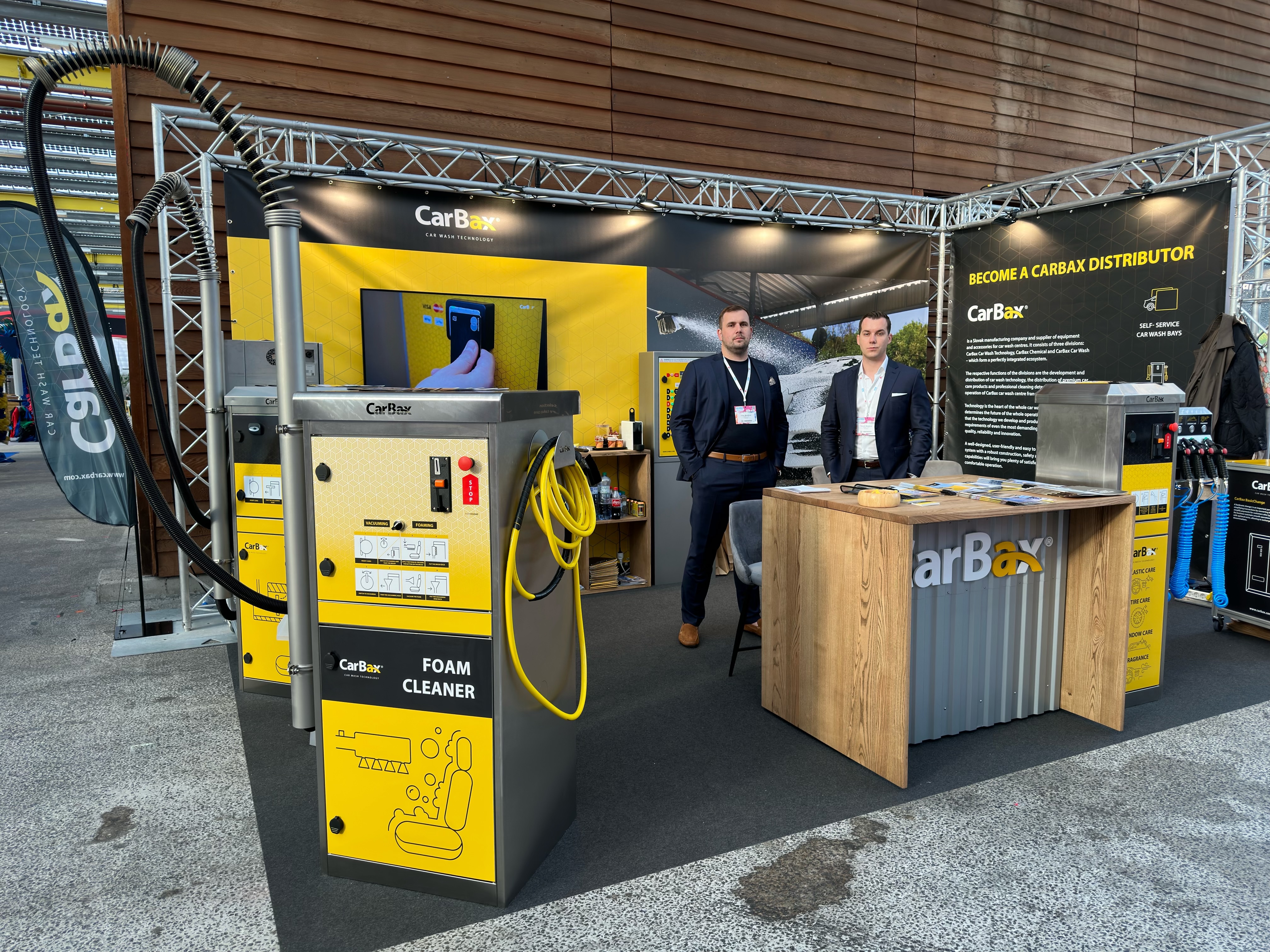 We have introduced a new product line at the Car Wash Show Europe 2023!