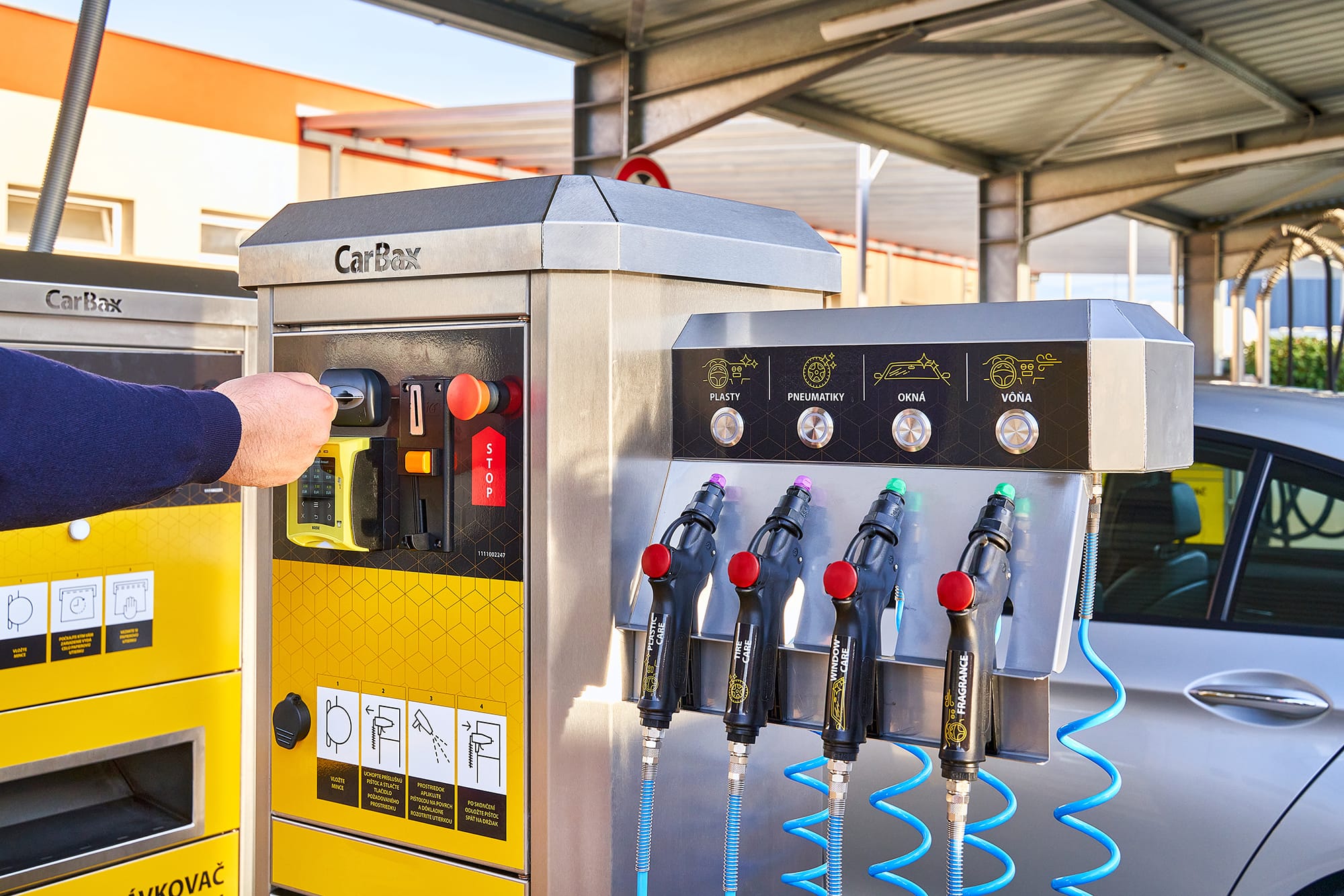The Self service Dispenser Of Cleaning Detergents CarBax